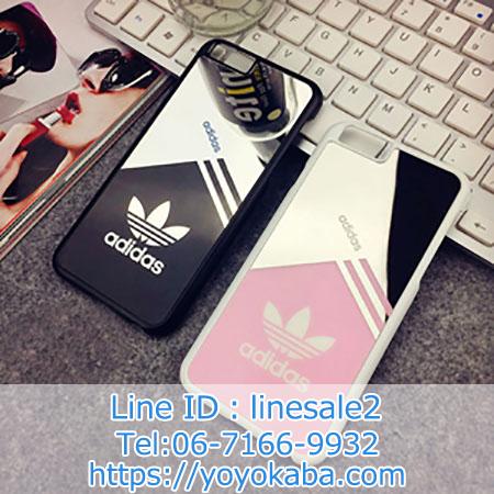 ブランド アイフォン X 8 プラス ケース Adidas Iphone 8 Plus カバー 可愛い カップルケース