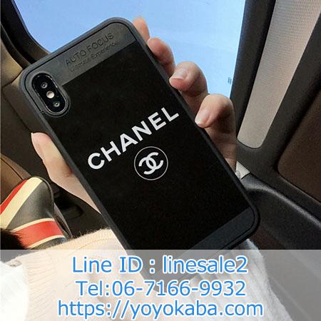 シヤネル iphonex iphone8 鏡面ケース