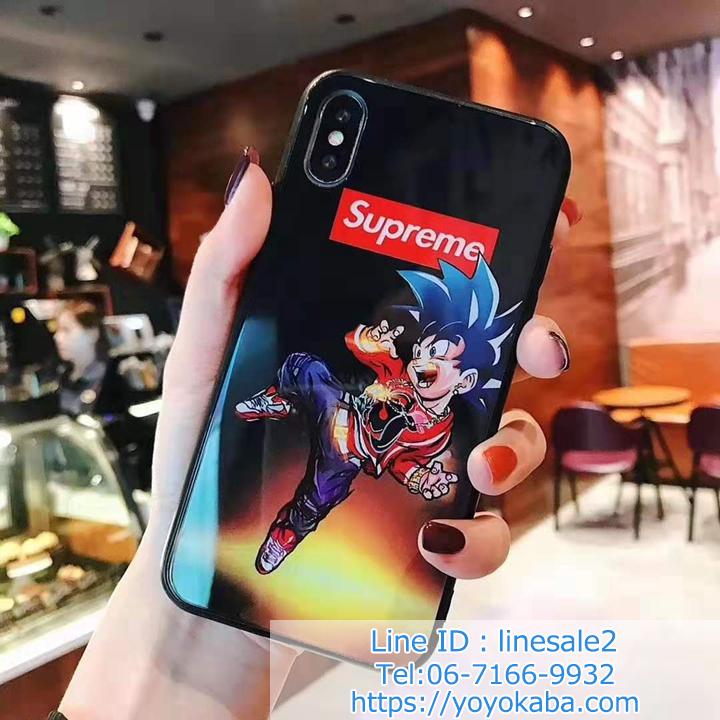 supreme アニメ落書き iphonecase