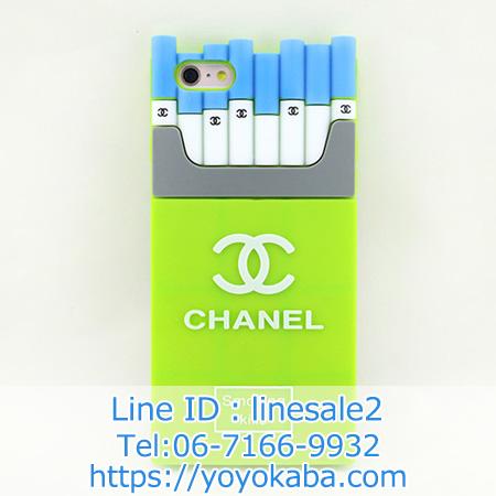 アイフォン8 X携帯カバー パロディー風 Chanel Galaxys6 ケース シーガレット シャネル