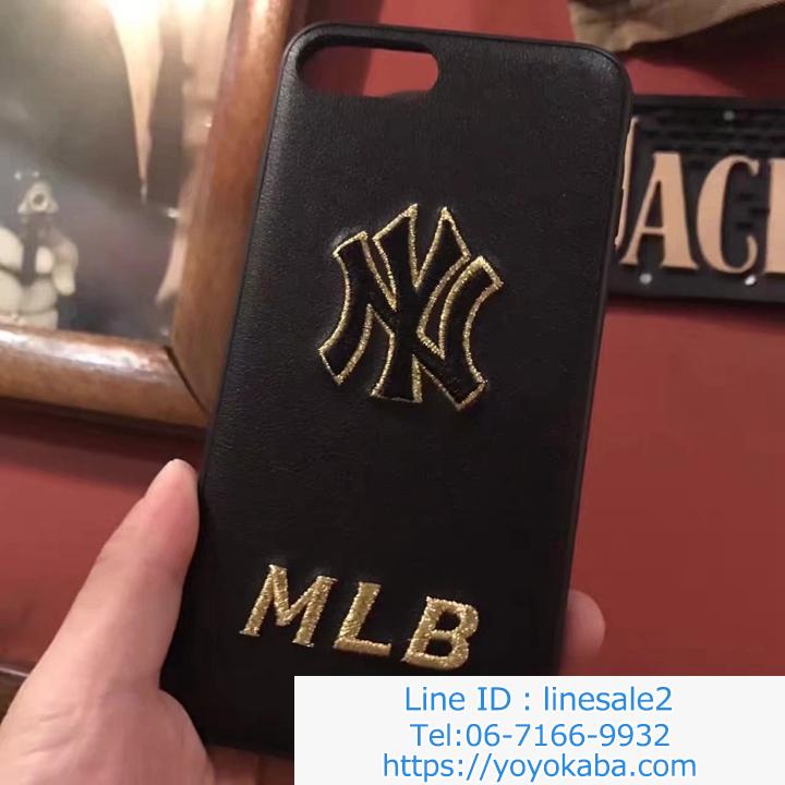 メジャーリーグベースボール iphone7sケース NYロゴ付き